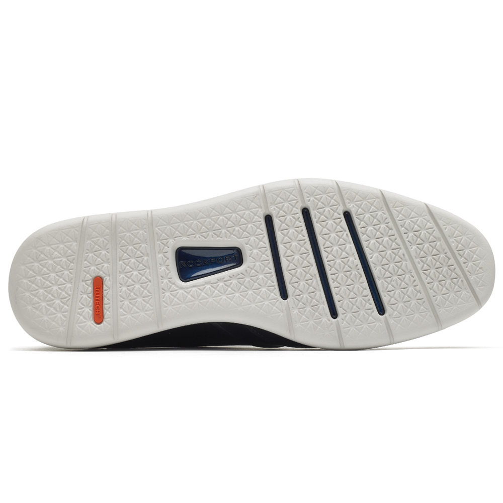 Rockport Joggesko Herre Blå - Total Motion Sport Dress Mudguard - OLUJ76305